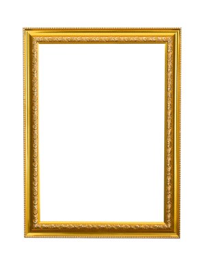 Altın renkli resim çerçevesi