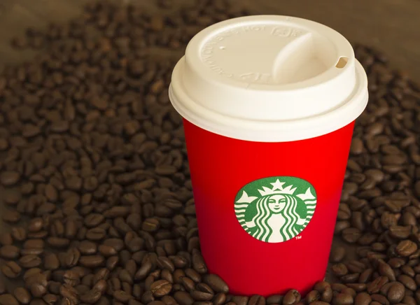 cup of Starbucks logo