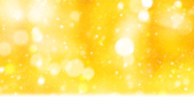 Soyut, ışıl ışıl altın bokeh. Renkli parti ışıkları, Noel ve yeni yıl ışıkları..