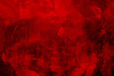 Reklam ve halkla ilişkiler için soyut grunge arka planına sahip eski kırmızı beton duvar.