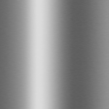 Parlatılmış paslanmaz çelik, metal doku veya gri fırçalı arka plan.
