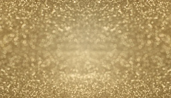 Bokeh Elegant Gold Glitter Bright Background Abstract — Stock Photo, Image