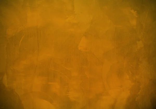 オレンジ色の漆喰壁の背景 — ストック写真