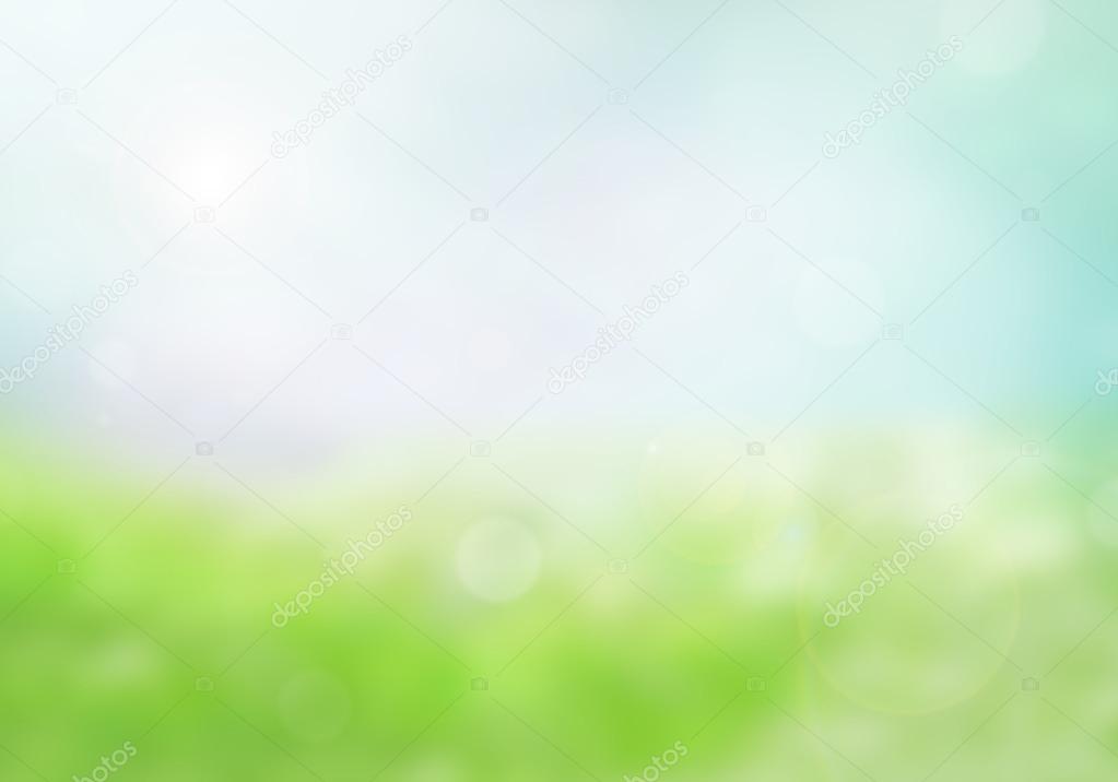 Blurred nature, abstract bokeh background