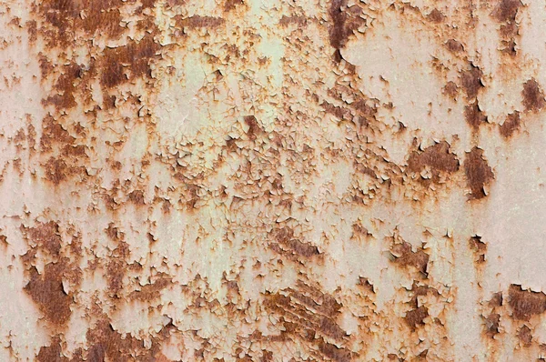 Flaky rusty metal background — Stock Photo, Image