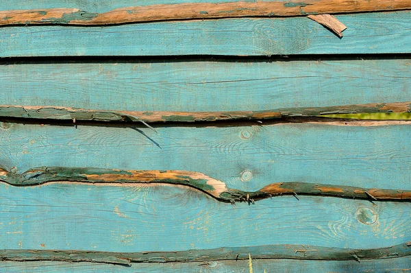Azul velho prancha madeira textura fundo . — Fotografia de Stock