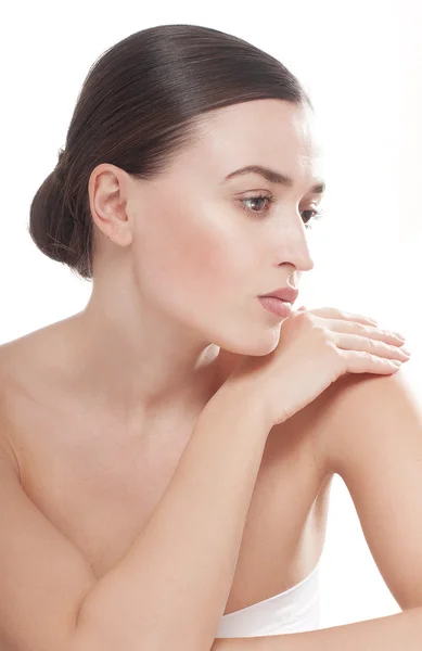 Woman with well-groomed skin — Stock Photo, Image