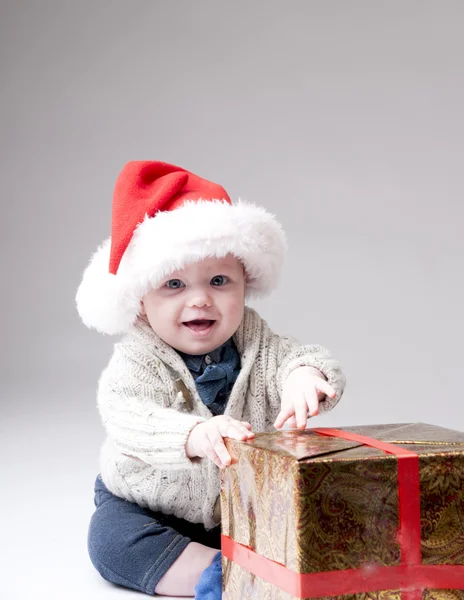Santa Claus baby — Stock Photo, Image