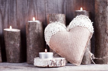 Çul el yapımı kalp