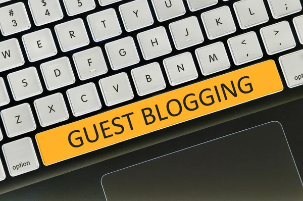 Word konuk blogging yazılı klavye düğme