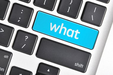 Bilgisayar klavye düğme ne kelime yazıyor