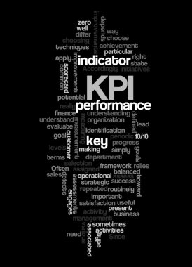 Ana performans göstergesi (KPI kelime bulutu)