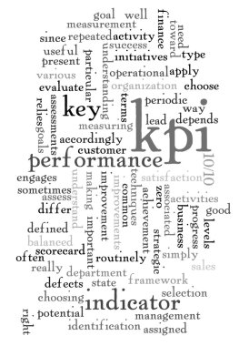 Ana performans göstergesi (KPI kelime bulutu)