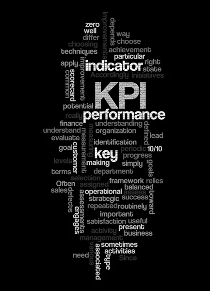Ana performans göstergesi (KPI kelime bulutu)