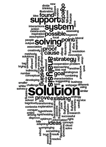 çözüm ve onun ilgili kelime kelime bulutu