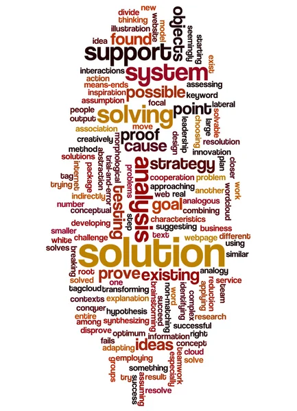 çözüm ve onun ilgili kelime kelime bulutu