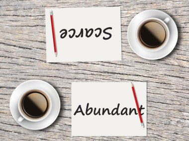 İş kavramı: Karşılaştırma arasında bereket ve kıt