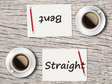 İş kavramı: Eğri ve düz karşılaştırma 