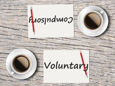 İş kavramı: Zorunlu ve gönüllü karşılaştırma