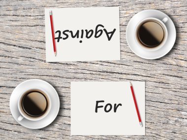 İş kavramı: Karşılaştırma ve karşı