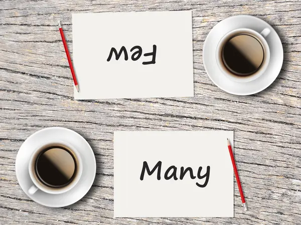 İş kavramı: Az ve birçok karşılaştırma