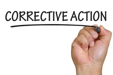 el yazısı düzeltici eylem