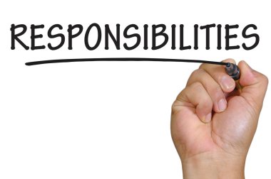 el yazısı sorumlulukları