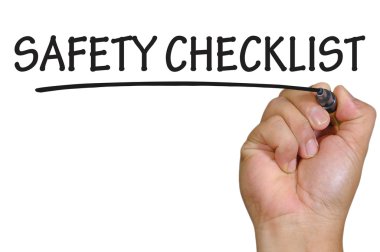 el yazısı güvenlik kontrol listesi