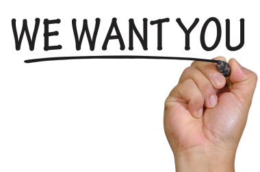 el yazısı istiyoruz