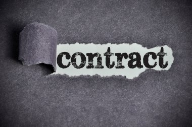 sözleşme word yırtık siyah şeker kağıt'ın altında 