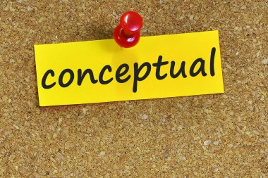 cork arka plan ile notlar kağıt üzerinde kavramsal kelime