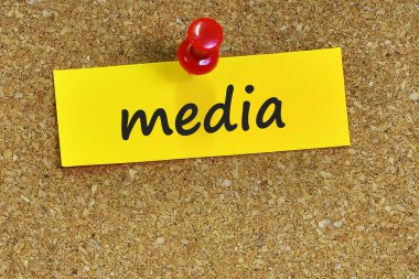 cork arka plan notları kağıt medya haber