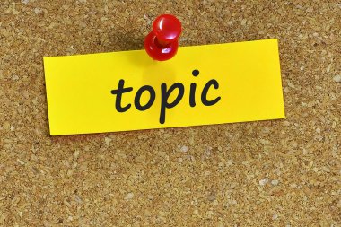 sözcük ile mantar arka plan notları kağıt üzerinde