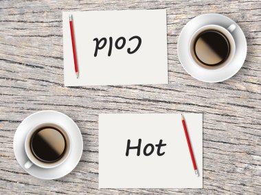 İş kavramı: Sıcak ve soğuk karşılaştırma