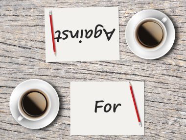 İş kavramı: Karşılaştırma ve karşı