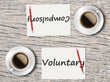 İş kavramı: Zorunlu ve gönüllü karşılaştırma
