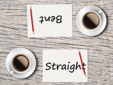 İş kavramı: Eğri ve düz karşılaştırma 