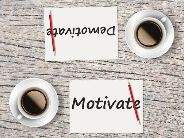 İş kavramı: Arasında karşılaştırma motive ve demotivate