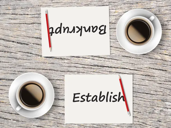 İş kavramı: Karşılaştırma arasında kurmak ve iflas