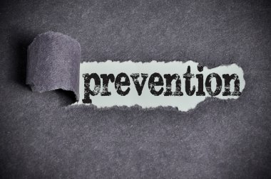 önleme kelime yırtık siyah şeker kağıt'ın altında