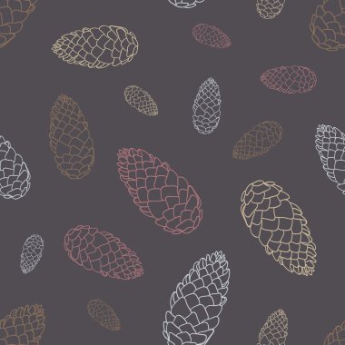 Koniler ile sorunsuz vektör desen