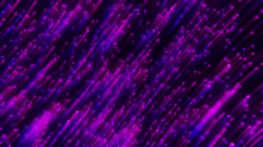 Yükselen yıldızların soyut modern hareket grafiği