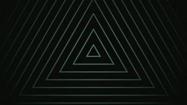 Eşmerkezli üçgenlerin radyo dalgası animasyonu