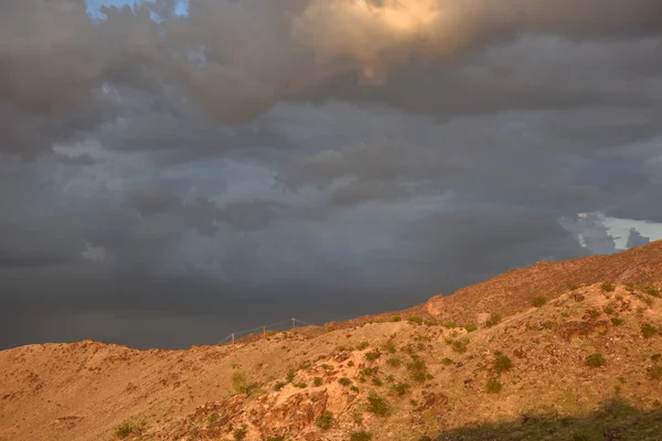 Rainstorm over the Salt River Valley — Stock Photo, Image