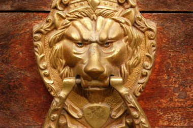 Aslan kapı kolu