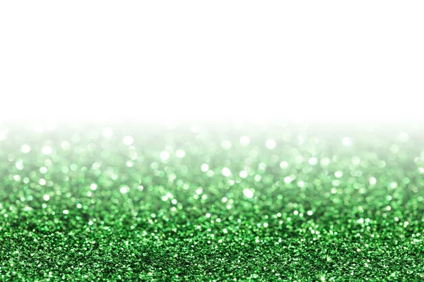Gröna gnistra. Glitter bakgrund. — Stockfoto