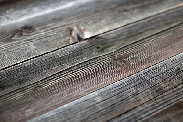 Altes Holz Rustikal Braun Hintergrund Diagonale Perspektive — Stockfoto
