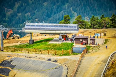 Füniküler ve çukur lake resort Arkhyz için