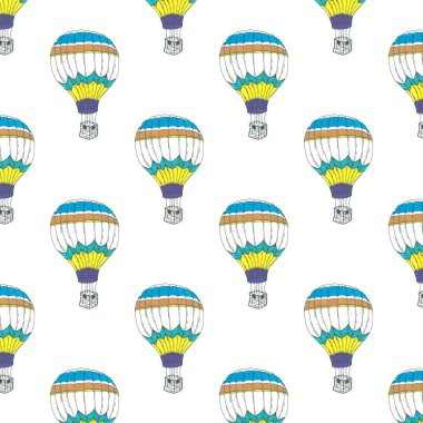 Kuşla sıcak hava balonu