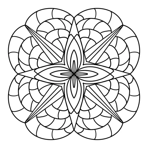 Квітковий орнамент ілюстрація фонового візерунка — стокове фото